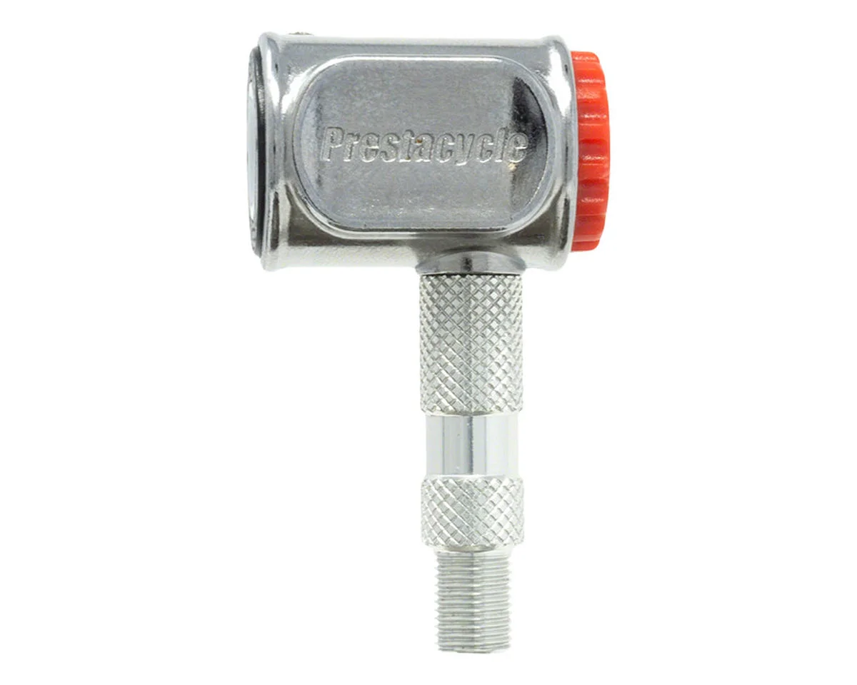 Prestacycle Pro Presta Head (Silver) (Also Works w/Clik)